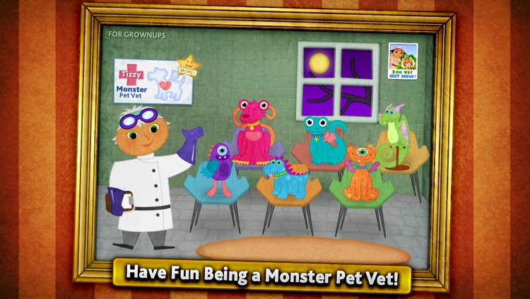 Tizzy Monster Pet Vet Lite