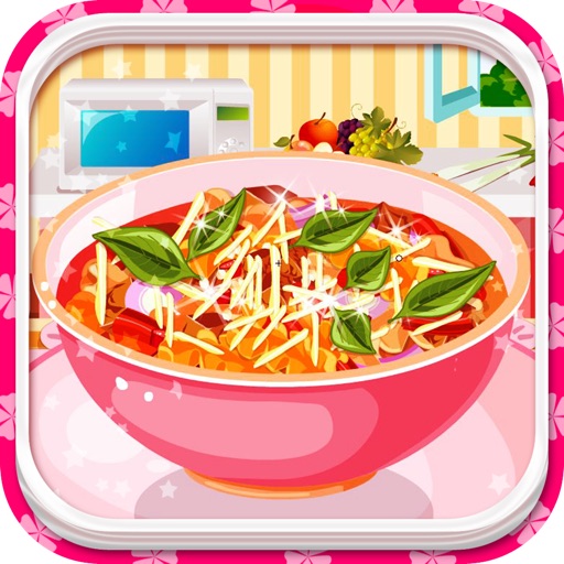 Cooking Lasagna Soup Game icon