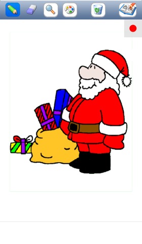 サンタクロース、クリスマスツリー、エルフ、および多くの色〜24図面 - - 無料色鉛筆では、のための子供のためのクリスマスの着色のおすすめ画像1