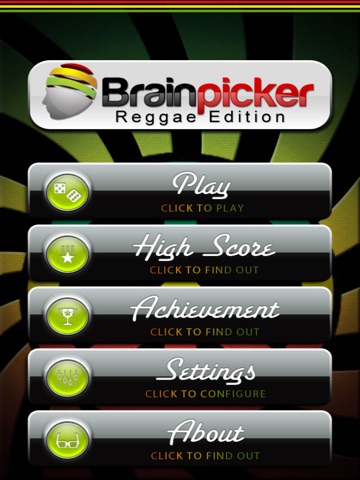 BrainPicker Викторина: Reggae издание на iPad