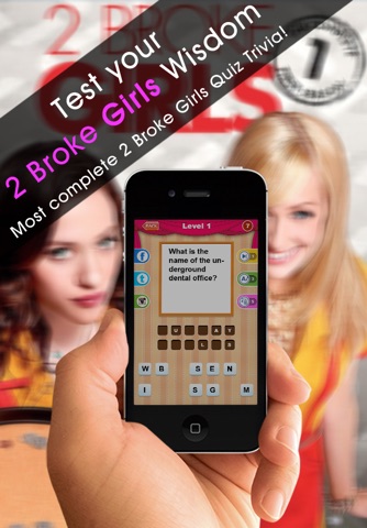 Trivia for 2 Broke Girls - Guess The Question Teen Comedy Quiz screenshot 2