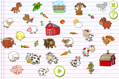ABC First Words of the Farm: English Word Learning Quiz for Children screenshot 3