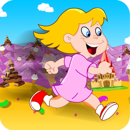 A Girl Friend Candy Run : Arcade Fun Running Games icon