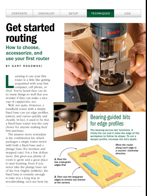 Router Basics from Fine Woodworking