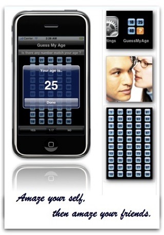 Screenshots of Guess My Age Math Magic for iPhone