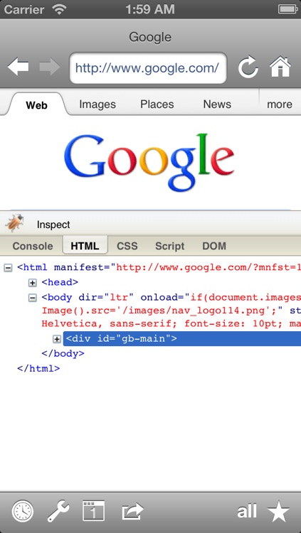 Narrow: Plain hypetext web browser screenshot-4