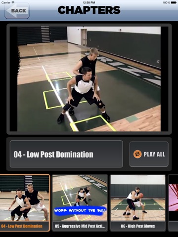 Unstoppable Offensive Moves: Volume 2 - Post & Interior Scoring Skills - With Ganon Baker - Full Court Basketball Training Instruction - XL screenshot 3