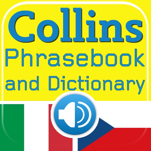 Collins Italian<->Czech Phrasebook & Dictionary with Audio icon
