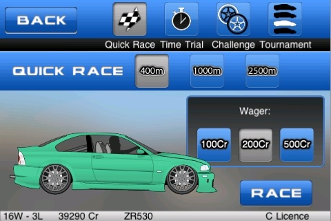 Drag Racer : Perfect Run