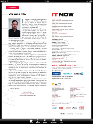 Revista IT NOW Tecnología & Negocios en América Central y El Caribe screenshot 4