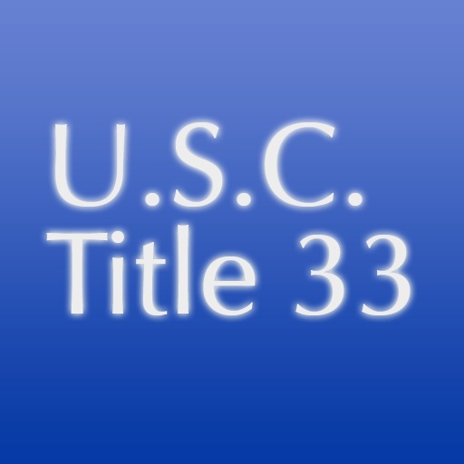 U.S.C. Title 33: Navigation and Navigable Waters icon