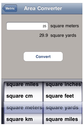 Metric Converter K screenshot 2