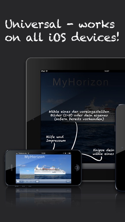 MyHorizon - Avoid sea sickness