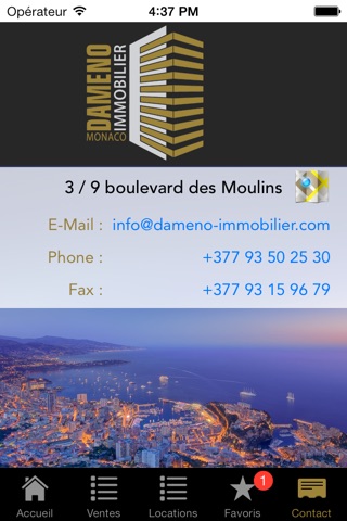 Dameno Immobilier Monaco screenshot 4