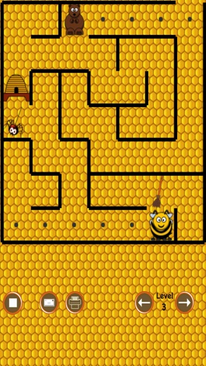 Beehive Maze Race (bee against the bear)(圖2)-速報App