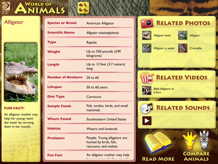 World Book's World of Animals (FREE Lite Edition)