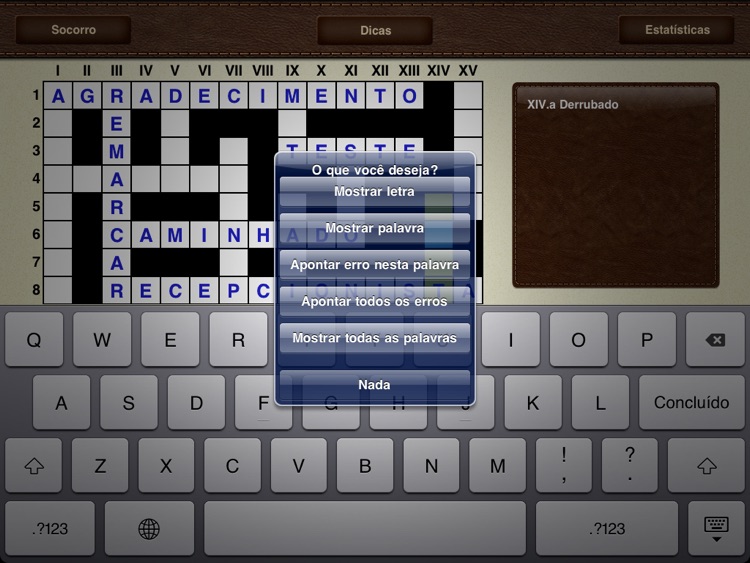 Palavras Cruzadas HD screenshot-4