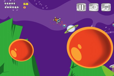 Bouncy Astronaut Lite screenshot 2