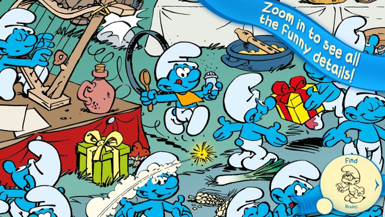 The Smurfs Hide & Seek with Brainy screenshot-4