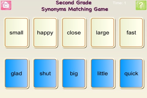 Second Grade Synonyms screenshot 2