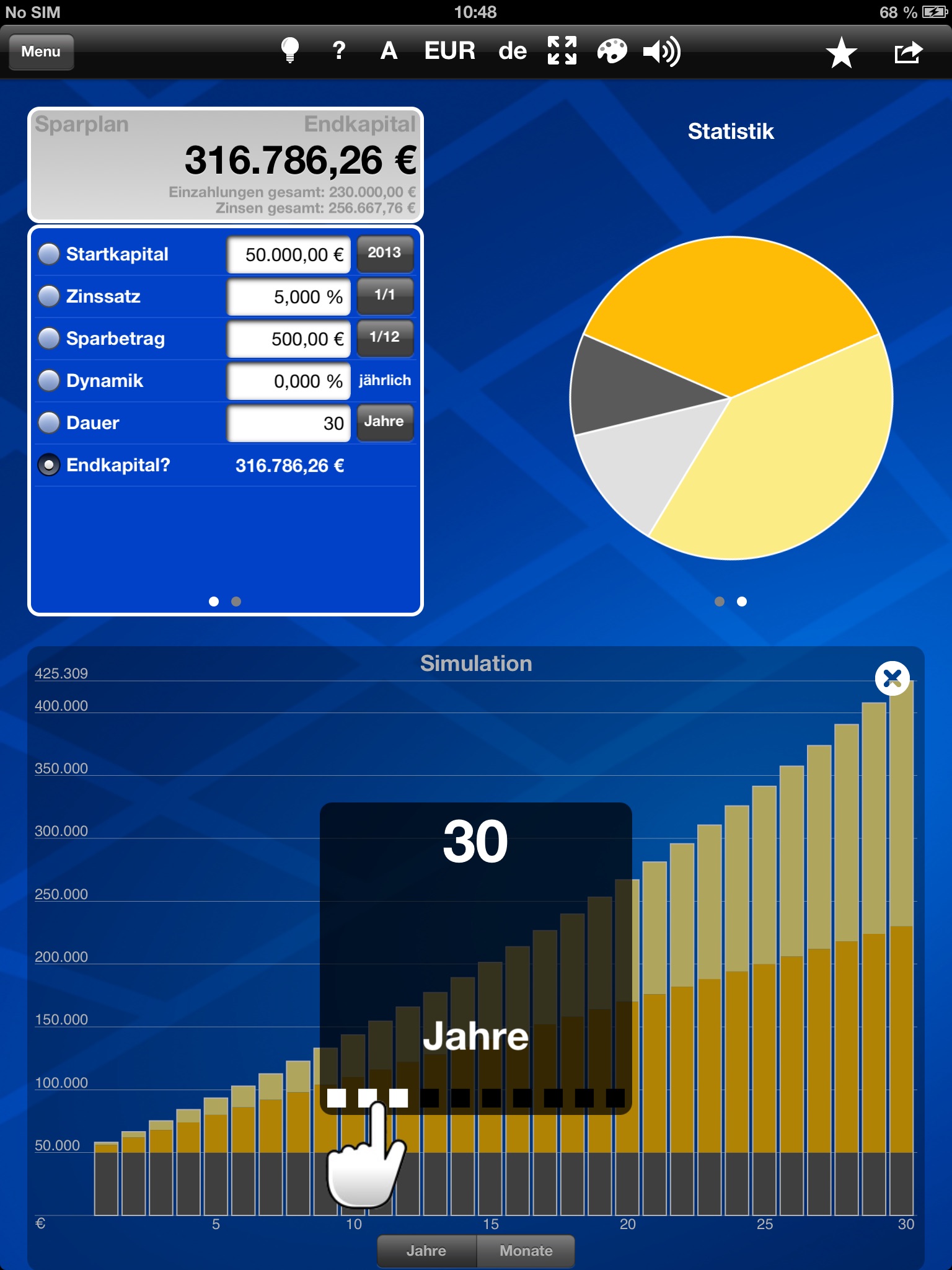 Finanzrechner MarkMoneyPro V2 screenshot 4