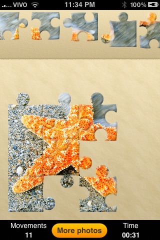 Bright Puzzles: Sea Life Lite screenshot 2