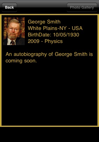 Nobel Prize Encyclopedia screenshot 4
