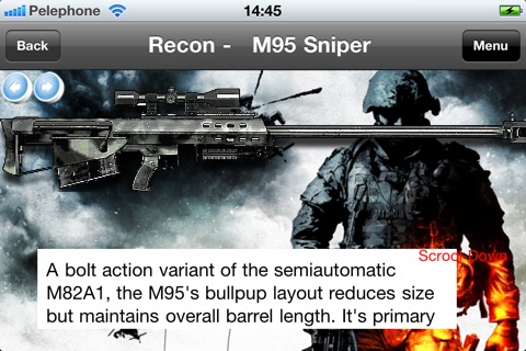 Battlefield Bad Company 2 Weapons screenshot 3