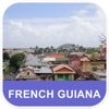 French Guiana Offline Map - PLACE STARS