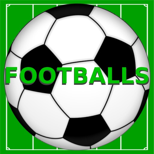 Footballs for iPad icon