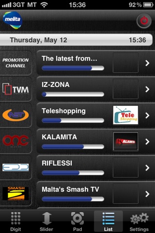 Melita netbox HD control screenshot 4