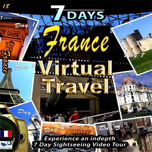 Explore France in Seven Days-Virtual Travel icon