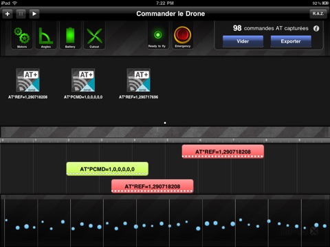 Système à Enseigner ARDrone: Commander le drone screenshot 4