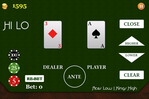 !iM: Hi Lo classic omaha texas poker card game. screenshot 4