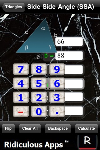 myAlgebra screenshot 2