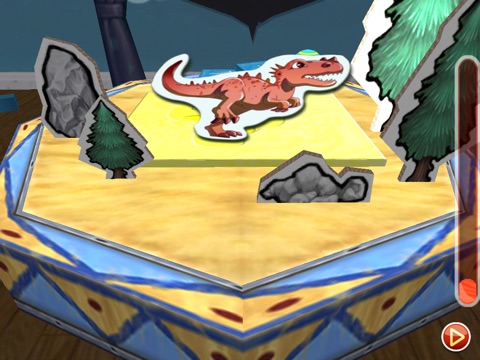 3D Dino Puzzle HD screenshot 2