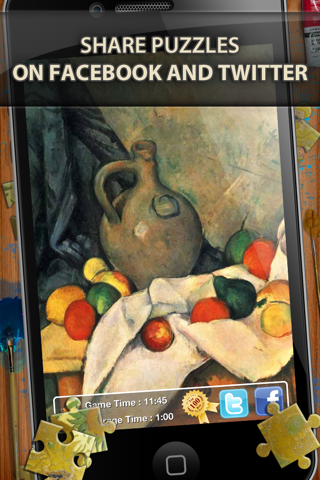 How to cancel & delete Paul Cezanne Jigsaw Puzzles - Play with Paintings. Prominent Masterpieces to recognize and put together from iphone & ipad 4