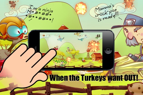 A Thanksgiving Day Farm War - Escape The Feast! screenshot 4