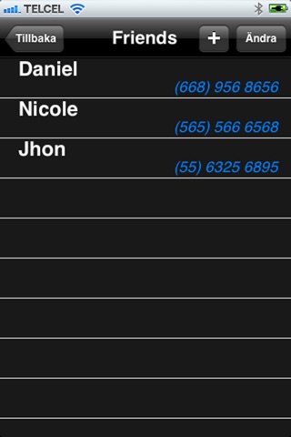 SMS group contacts screenshot 3