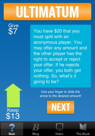 SuperFreakonomics: Are You Greedy? screenshot 2