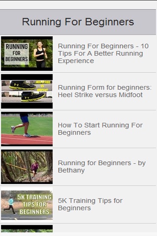 Running For Beginners - Learn To Run screenshot 2