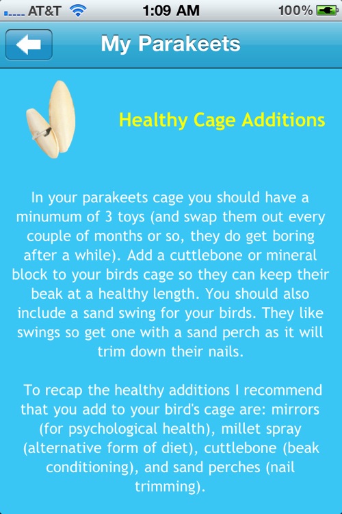 Parakeets