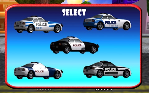 Police Car Race & Chase For Toddlers and Kids screenshot 2