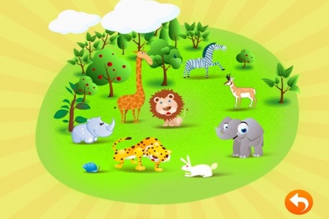 儿童动物世界iPhone screenshot 3