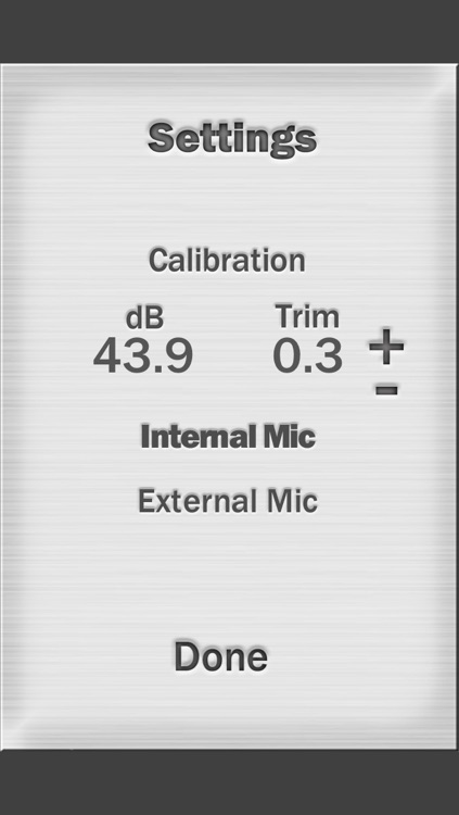 Decibel Volume Meter