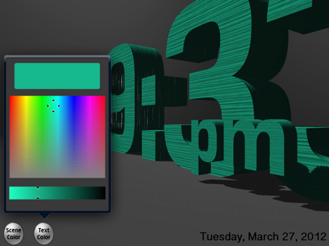 3D Clock HD screenshot 4