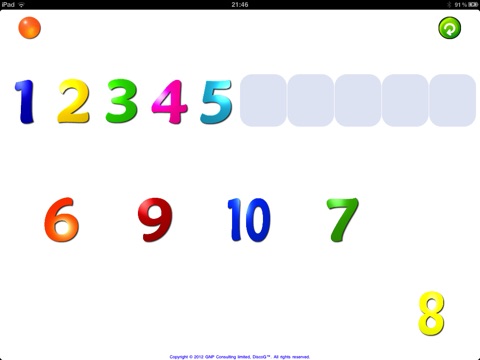 DiscoG - Numbers in French for iPad screenshot 4