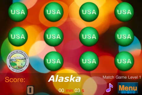 Master USA State Seals screenshot 2
