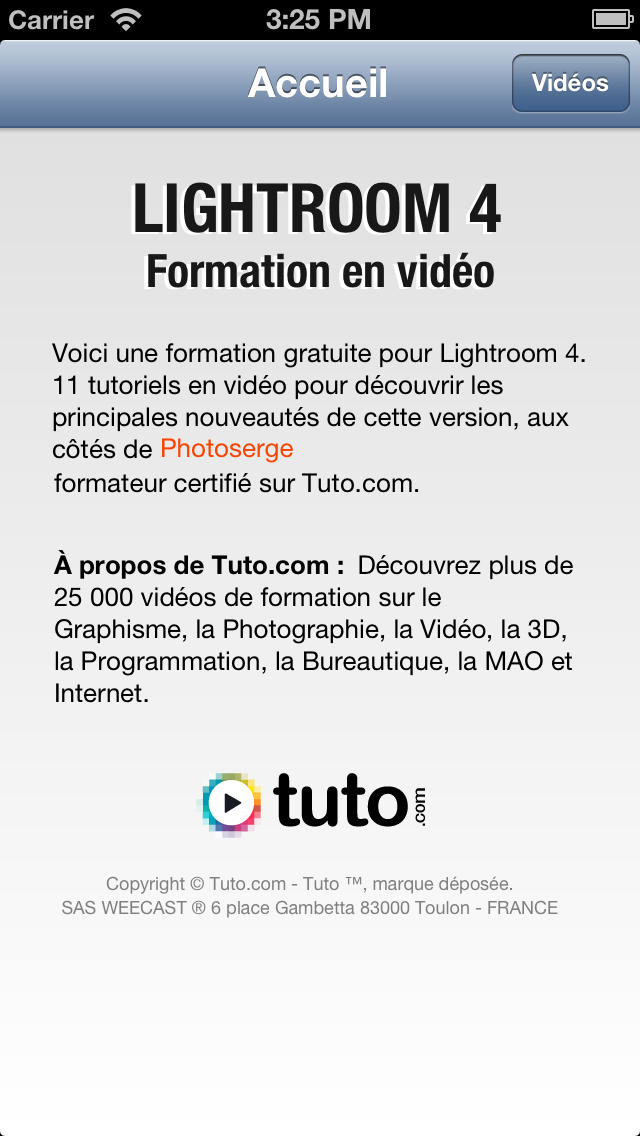 How to cancel & delete Tuto Lightroom 4 from iphone & ipad 1