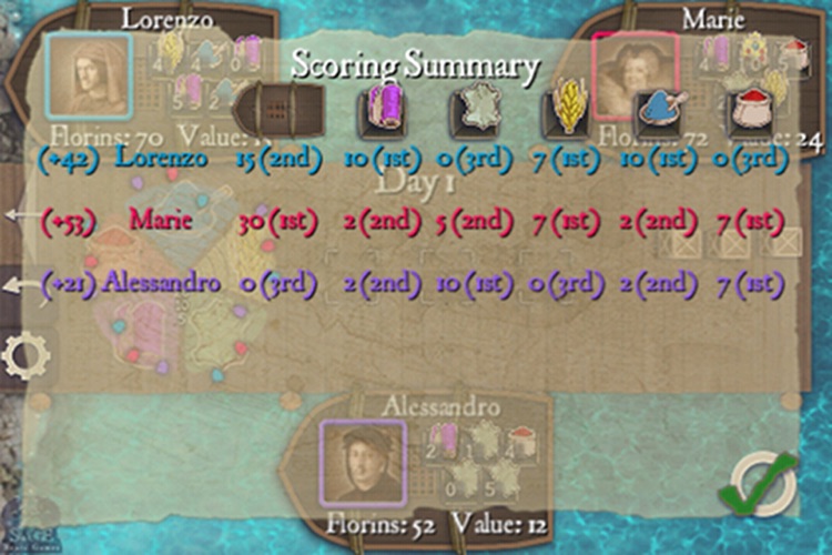 Reiner Knizia's Medici screenshot-4